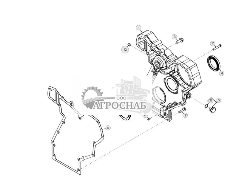7702 Timing Gear Cover - ST20663 172.jpg